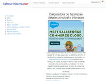 Tablet Screenshot of calcular-hipoteca.net